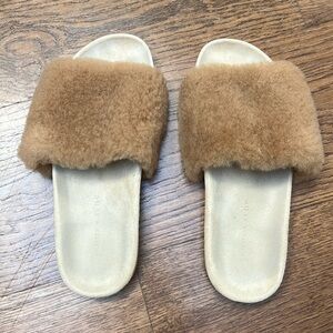 Jenni Kayne Shearling Slide Sandal